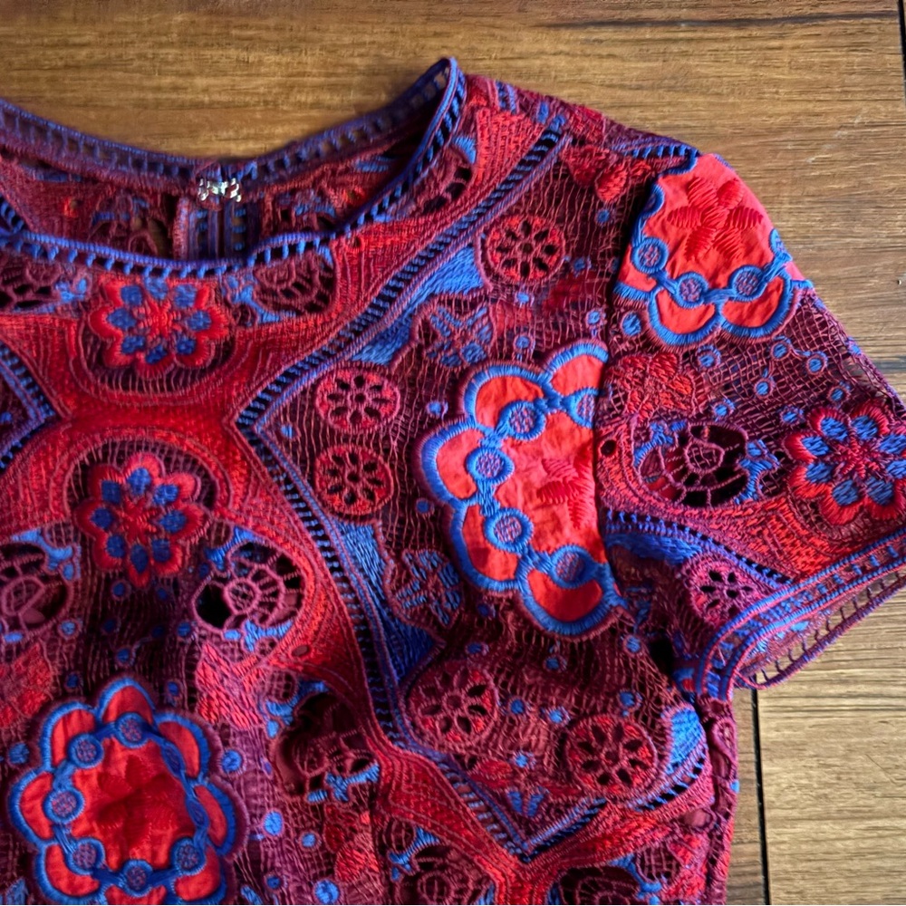 Minuet Kodiak Crochet Lace Dress NWT - Picture 6 of 11